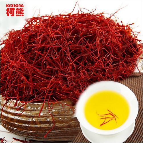 Top Grade Saffron Crocus Stigma Croci Flower Tea 1g to Raise Tonic Made in China