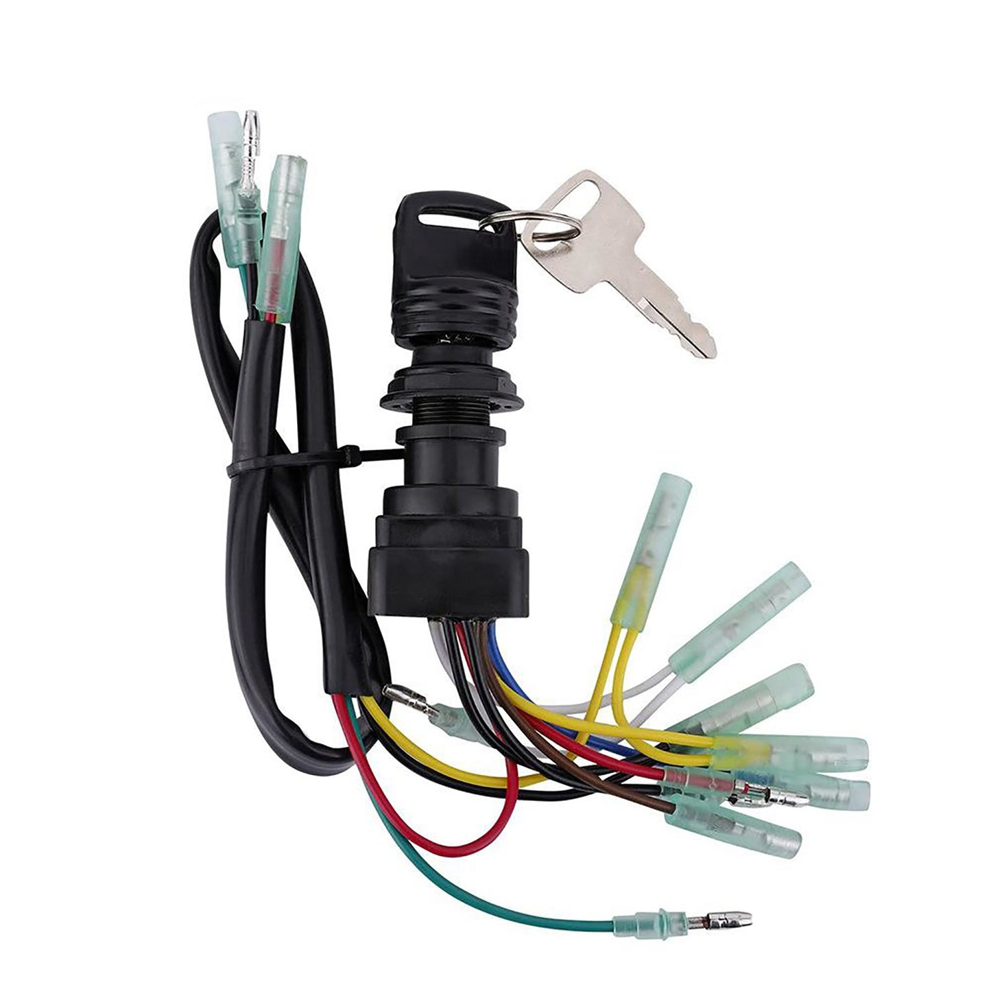 1 Set Ignition Main Key Switch Kit For Yamaha Outboard Motor Control Box