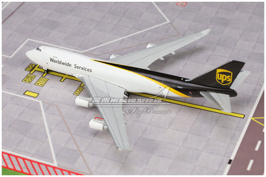 1:400 GeminiJets UPS BOEING B747-400F Plane Airplane Diecast Aircraft Model