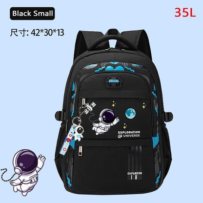 50L Schoolbag Primary School Students Spine Protection Super Light Backpack Boys