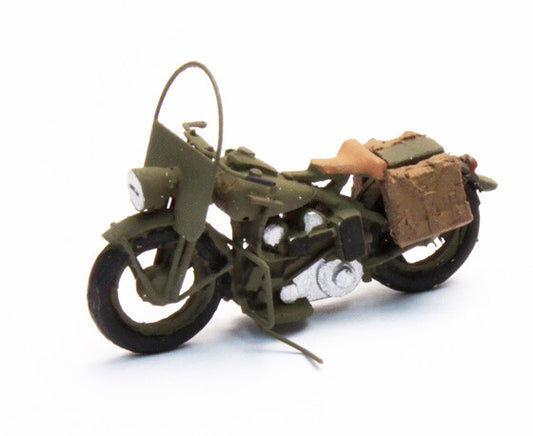 ARTITEC WWII US motorcycle for Liberator WLA 1/87 FINISHED MODEL