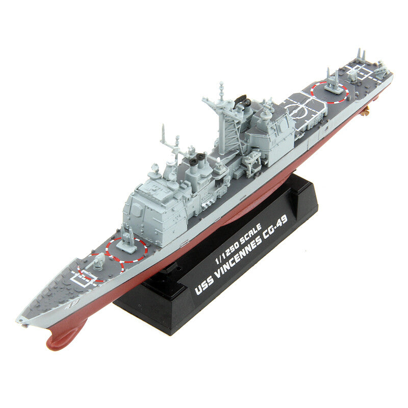 1/1250 US Navy USS Vincent CG-49 Ship Model