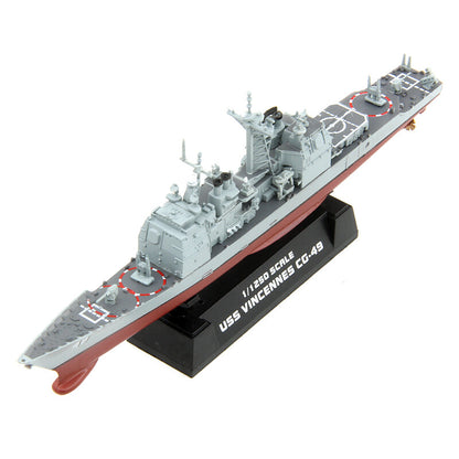 1/1250 US Navy USS Vincent CG-49 Ship Model