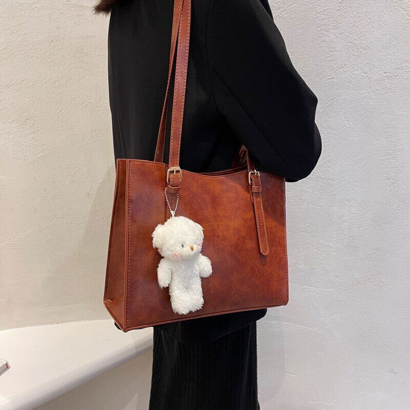 Women's Bag Shoulder Bags PU Leather Shoulder Bags Ladies Wild Bags
