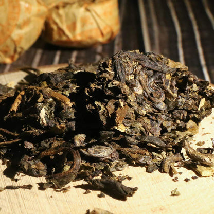 100g Laocang Mini Raw Puer Tuocha Glutinous Aroma Rice Sheng Puer Tea Tuo Cha