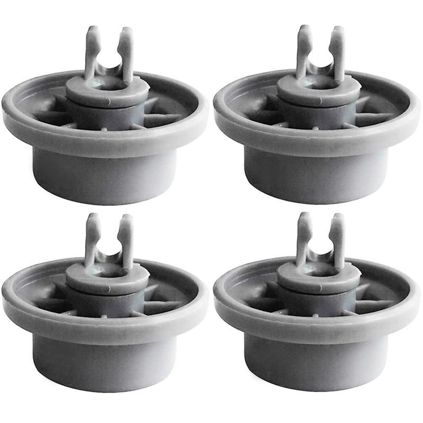 4pcs Tray Rack Basket Wheels Replacement Parts For Siemens Dishwasher