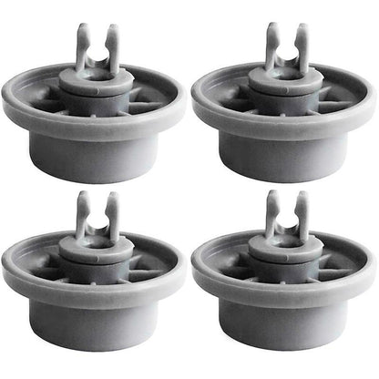 4pcs Tray Rack Basket Wheels Replacement Parts For Siemens Dishwasher