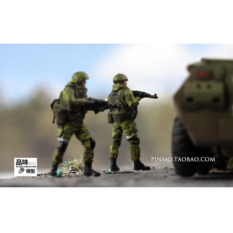 1/72 Russian Special Forces 6 Soldier Model