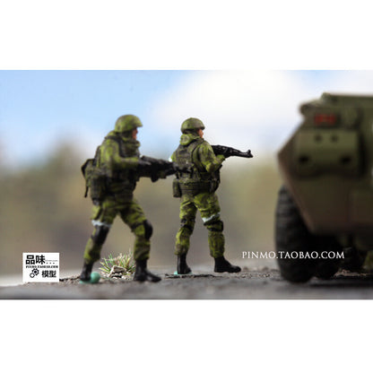 1/72 Russian Special Forces 6 Soldier Model