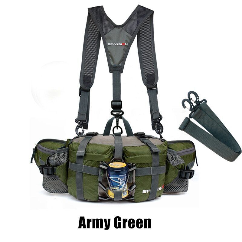 Outdoor Hiking Bag Backpack Sports Mountain Bottle Nylon Camping Hiking Hunting