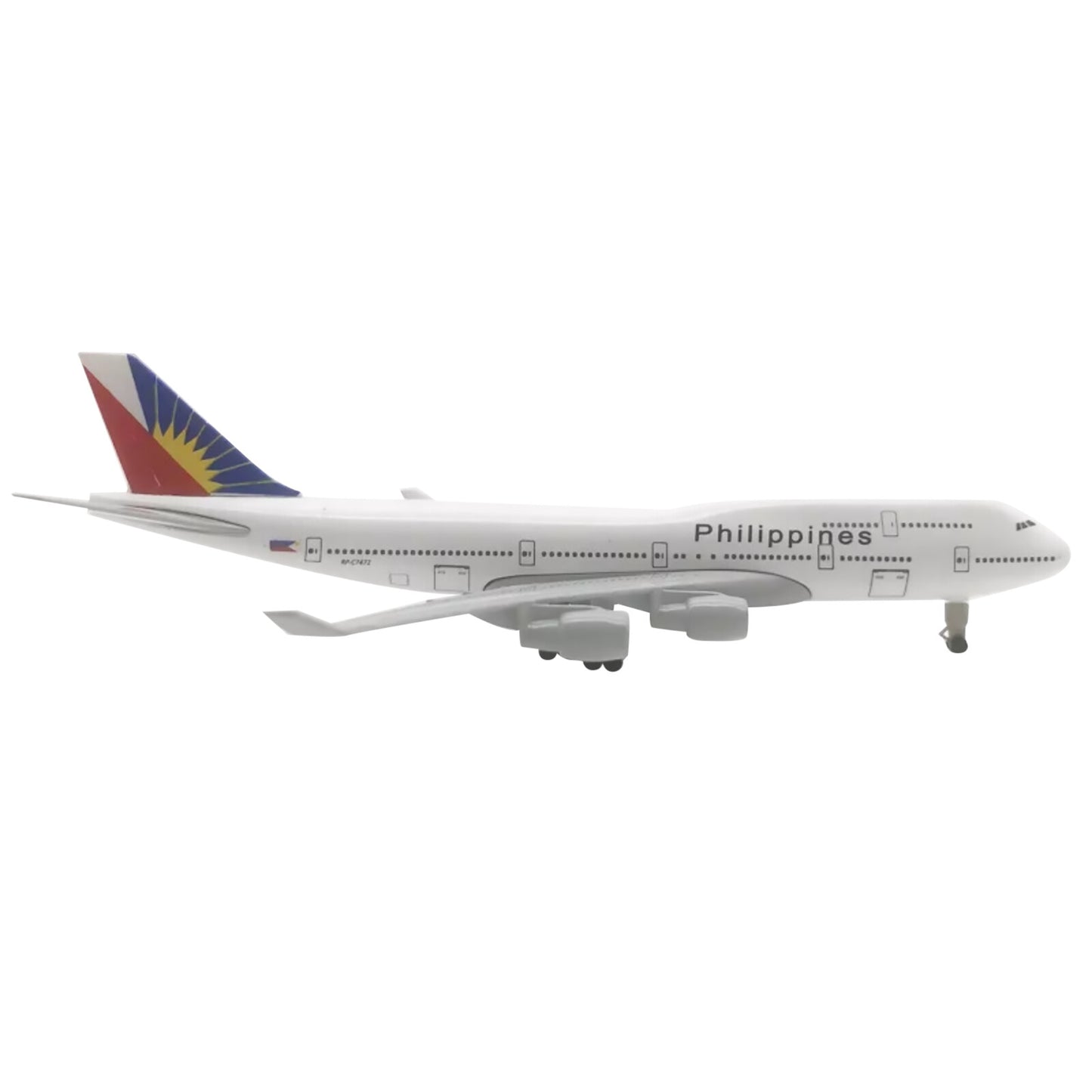 1:350 Scale 20cm Philippine Airlines B747 Airplane Diecast Alloy Model Toy Gifts