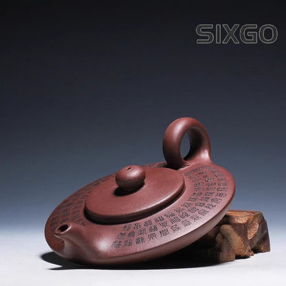 140ml Chinese Yixing Purple Clay Teapot Handmade Kettle Teaware Tea Making Tools