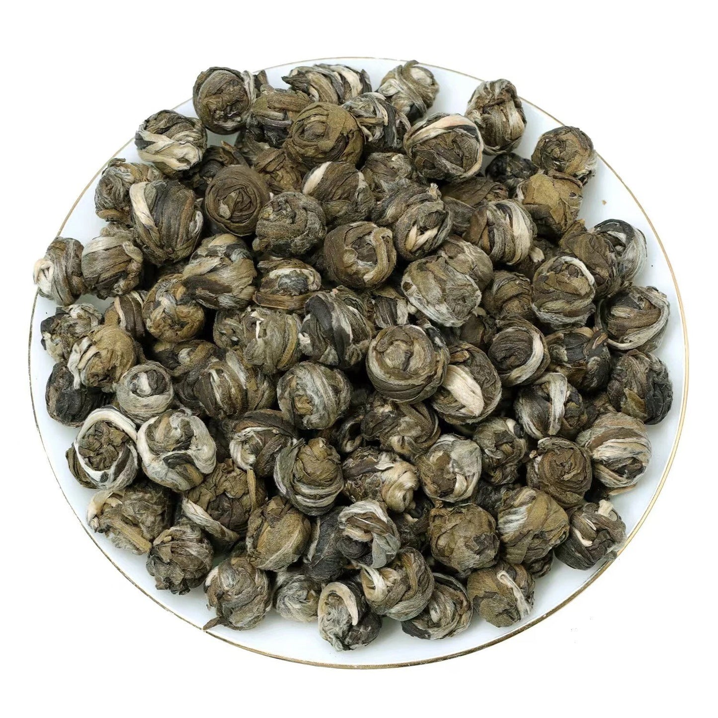 250g Hand Roll Premium Jasmine Dragon Pearl Ball Puer King Chinese Green Tea
