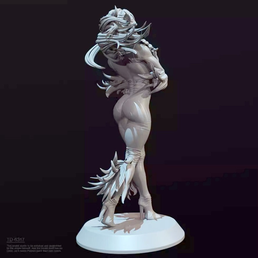 1/24 resin figure model Fantasy Woman 3D Printing unassembled unpainted