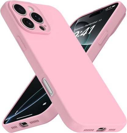 Compatible with Iphone 16 Pro Max Case, Liquid Silicone Upgrade [Camera Protecti
