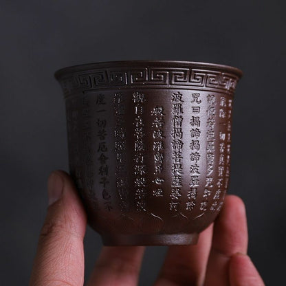 Porcelain Big Capacity Tea Cup Traditional Chinese Style Kung-fu Kitchenware New