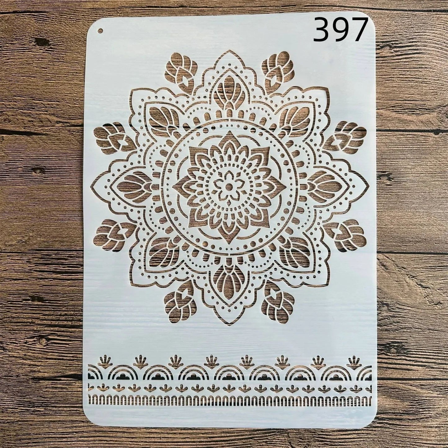 Wall Painting Stencils A4 Plastic Stamp Scrapbook Album Embossing Craft Template