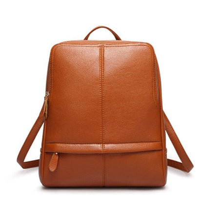 Fashion Backpack School Style Leisure Travel Softback Zipper Bags Red Purse 1 PC