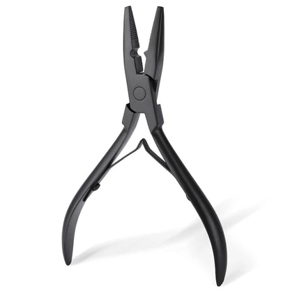 Hair Extension Pliers Stainless Steel Micro Ring Application Weft Tools 13x8.4cm