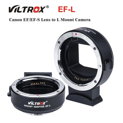 Viltrox EF-L AF Adapter – Canon EF/EF-S to L-Mount (Leica, Panasonic, Sigma)