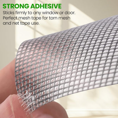 Screen Patch Repair Kit Window Repair Tape Fiberglass Covering Mesh Tool 5*200cm