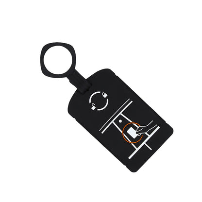 For Tesla Model 3 Y Silicone Car Key Case Key Card Holder Protector Cover