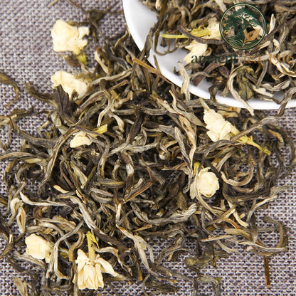 500g 2026 Yunnan Jasmine Flower Da Bai Hao Green Tea Loose Tea