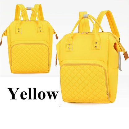 New Women's Mummy Nappy Diaper Bag Large Capacity Baby Travel Backpack Tote Bag