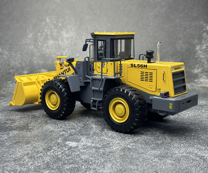 1:35 24CM SHANTUI SR26M Roader Construction Equipment Machine Diecast Model