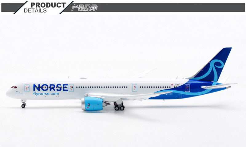 1:400 JC Wings NORSE BOEING B787-9 Passenger Airplane Diecast Plane Model