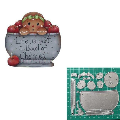 Cutting Dies Gingerbread Layering Dies Craft Scrapbooking Card Making