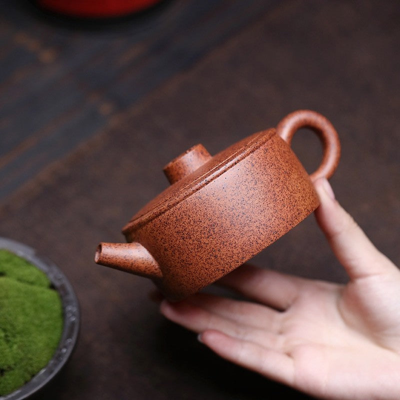 true yixing zisha tea pot HanWa pot Chinese kungfu master pot 220ml original ore