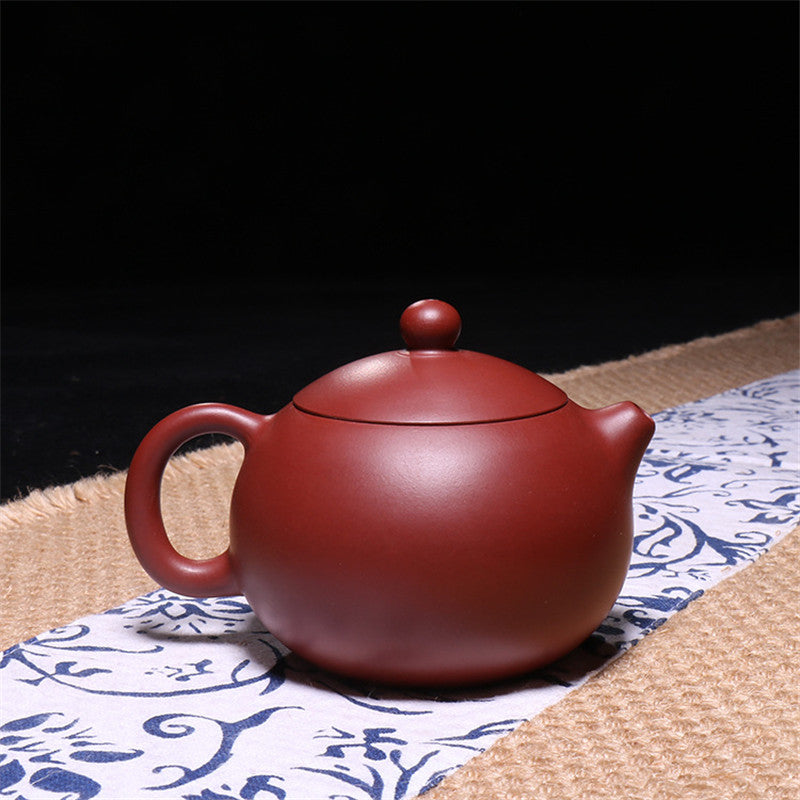 Authentic Yixing Zisha Tea Pot Dahongpao Clay Xishi Teapot & Ball Filtration Set