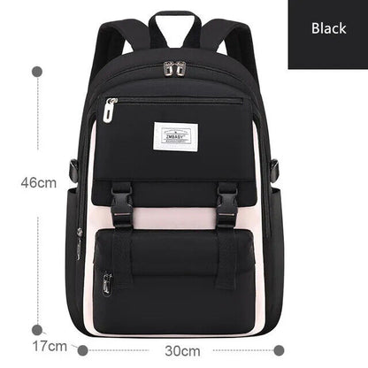 Girl Children Backpack School Bag Back Pack Pink Kid Child Schoolbag Class Kit