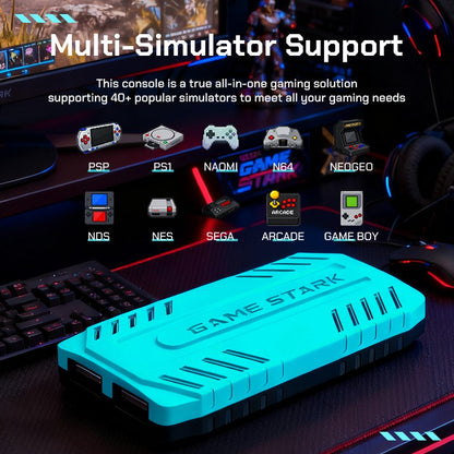 U36 4K Video Game Console Retro 50000 Games TV Stick HDMI 2 Wireless Controller