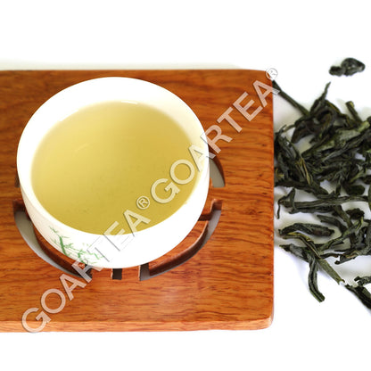 GOARTEA 100g Supreme Melon Slice Liuan Guapian Green Tea Loose Spring Green Tea-