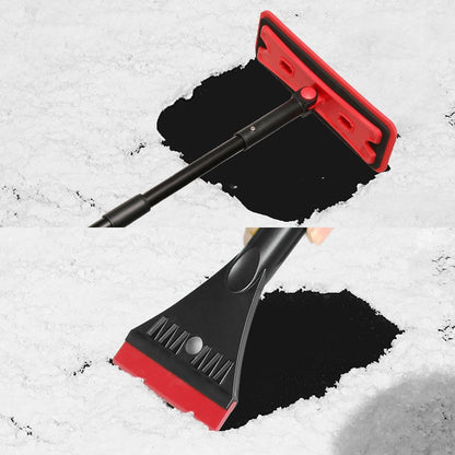 Winter car snow shovel multi-functional two-in-one ice removal and snow sweeping