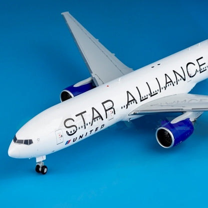 1:200 32CM JC Wings UNITED STAR ALLIANCE BOEING 777-200ER Airplane Diecast Model