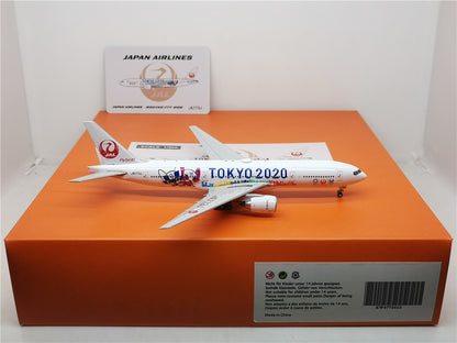 1:400 JC Wings JAL B777-200ER Passenger Airplane Diecast Aircraft Model