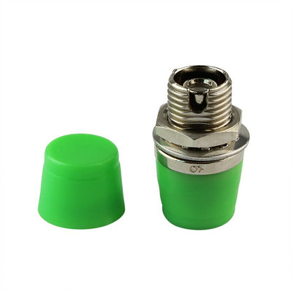 10pcs Small D FC/APC Optic Fiber Coupler FC/APC Flange Connector Adapter Optic