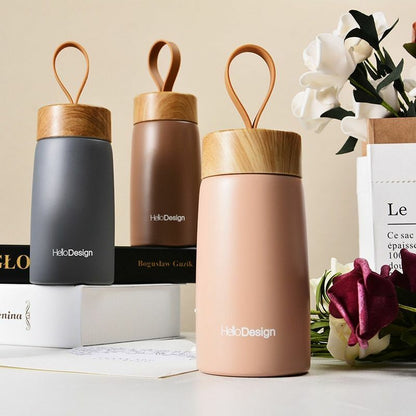 Mini Thermos Bottle Vacuum Flask Insulated Coffee Stainless Steel Travel Mug Cup