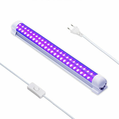 DJ Disco Light 10W Stage UV Purple LED Tube Party Christmas Bar Lamp Laser Wall