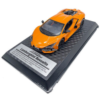 1/24 Lamborghini Revuelto Model Car Diecast Toy Vehicle Collectible Kids Orange