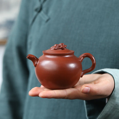 True Yixing Zisha Clay Tea Pot Handmade Kungfu Tea Pots Original Ore Solid Carve