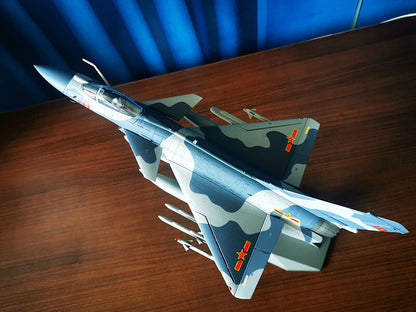 1:48 36CM AVIC China J-10B Fighter Jet Plane Diecast Military Aircraft Model