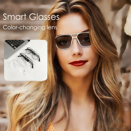 New Fashion Bluetooth Audio Smart Glasses Sunglasses Open Earbuds 2 Speakers