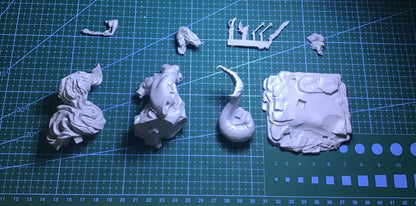 1/24 resin figures model Fantasy Pirates and Mermaids Unassembled unpainted