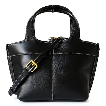 Small Mini Leather Canvas Tote Purse Shoulder Bag Tote Clutch Crossbody Handbag