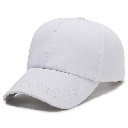 Sun Hat Men Outdoor Sunshade Trucker Hats Baseball Caps Peaked Cap Solid Trendy