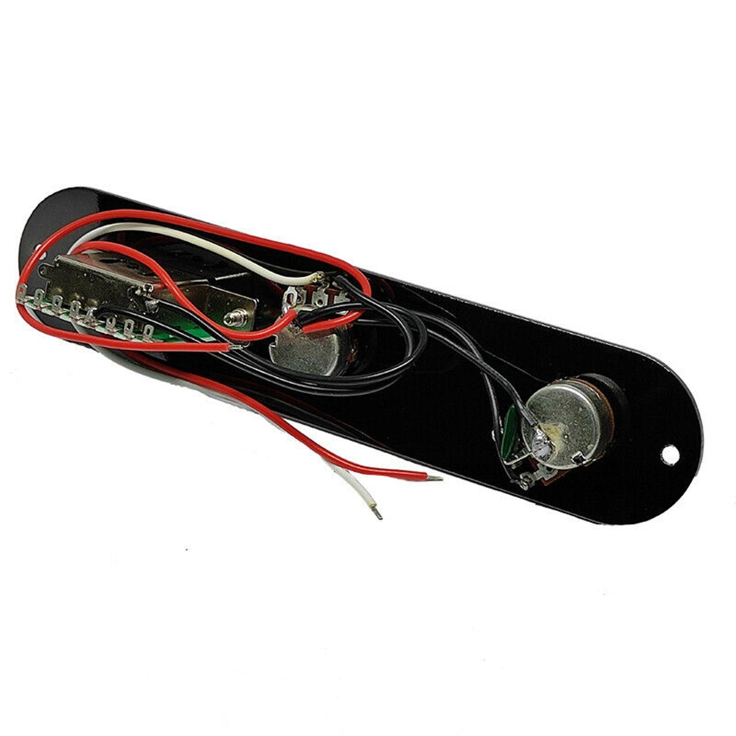 Zinc Tele Prewired Wired Control Plate 3-Way Switches Knob For Telecaster Guitar